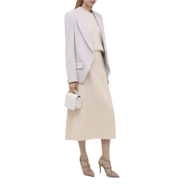 фото Кожаные туфли valentino garavani rockstud valentino