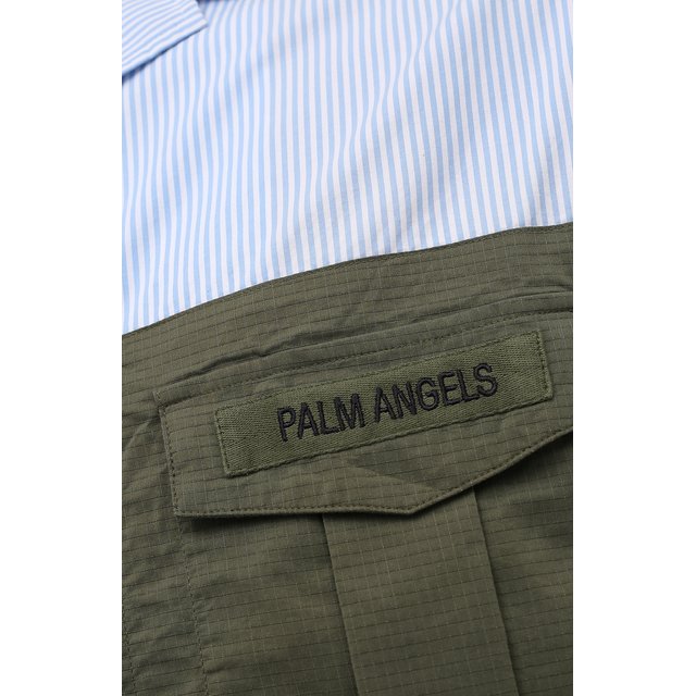 фото Хлопковая рубашка palm angels