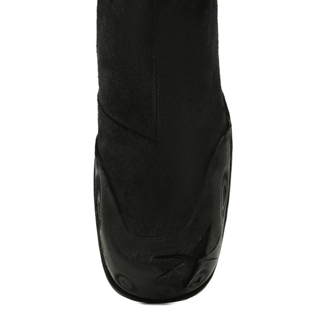 фото Кожаные сапоги maison margiela