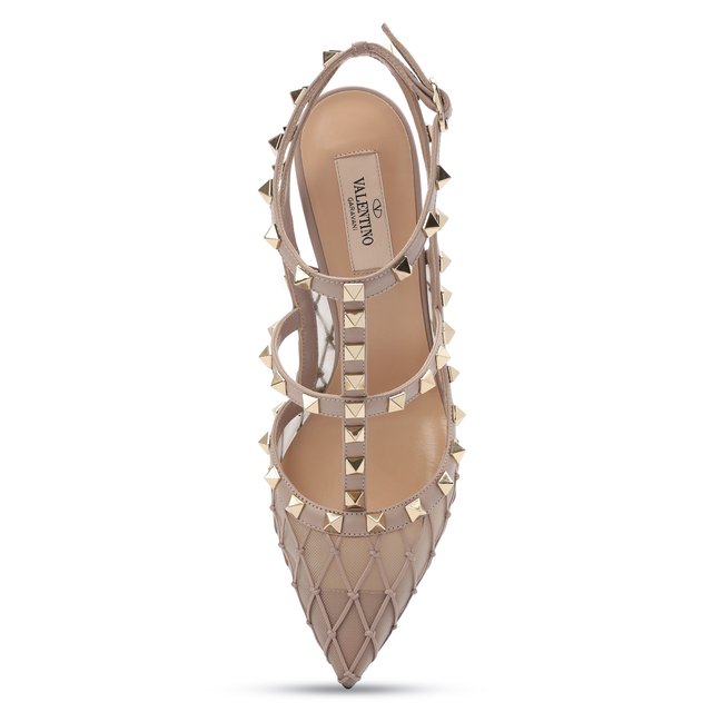 фото Кожаные туфли valentino garavani rockstud valentino