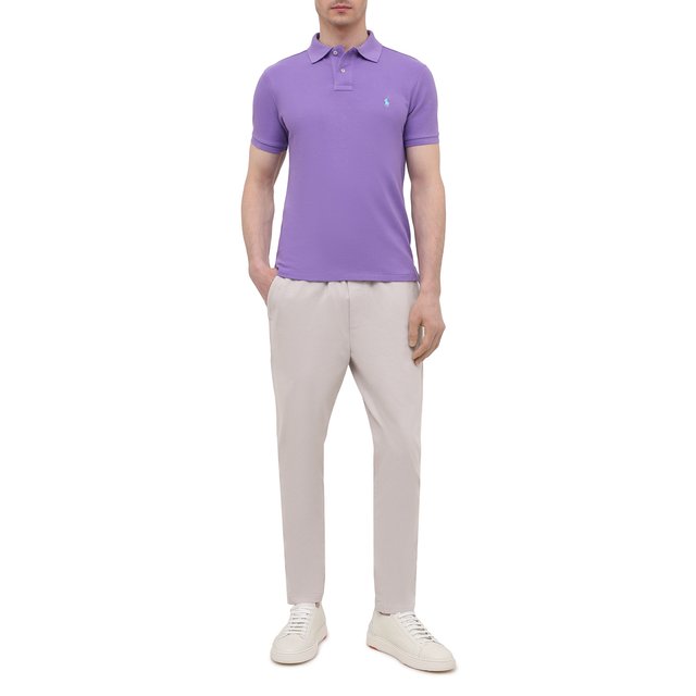 фото Хлопковое поло polo ralph lauren