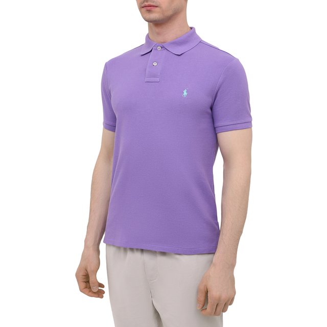 фото Хлопковое поло polo ralph lauren