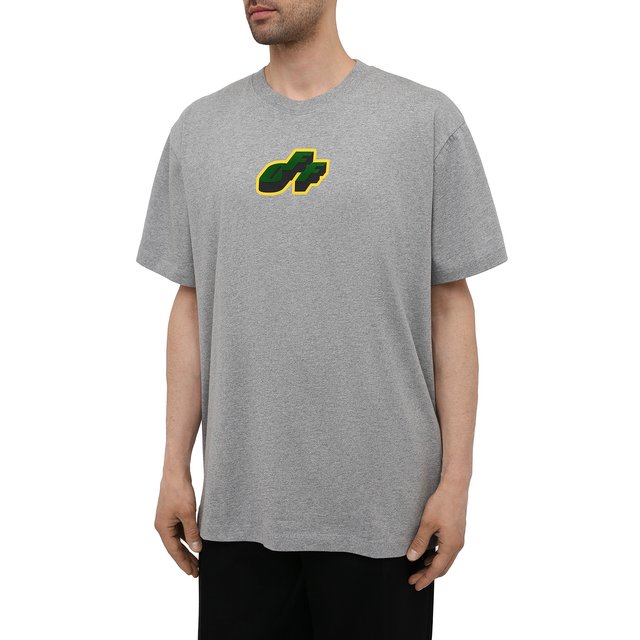 фото Хлопковая футболка off-white