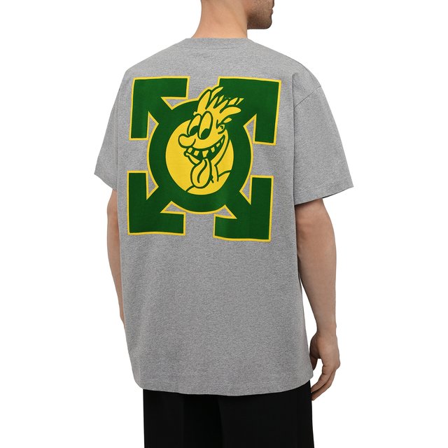 фото Хлопковая футболка off-white