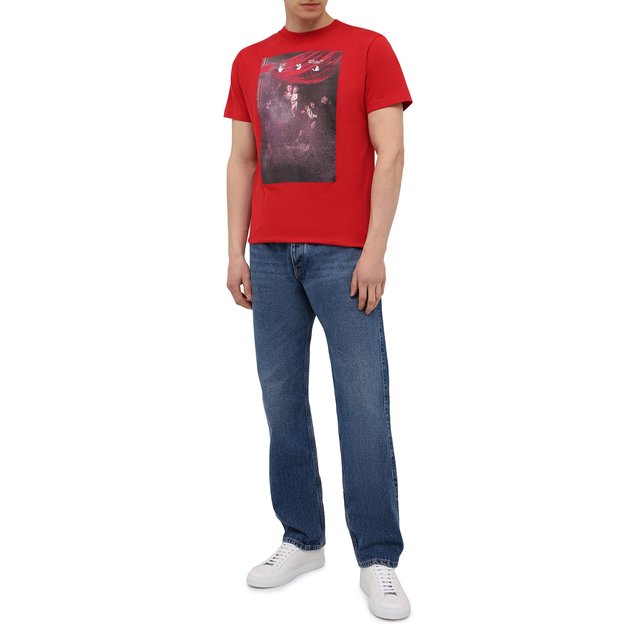 фото Хлопковая футболка off-white