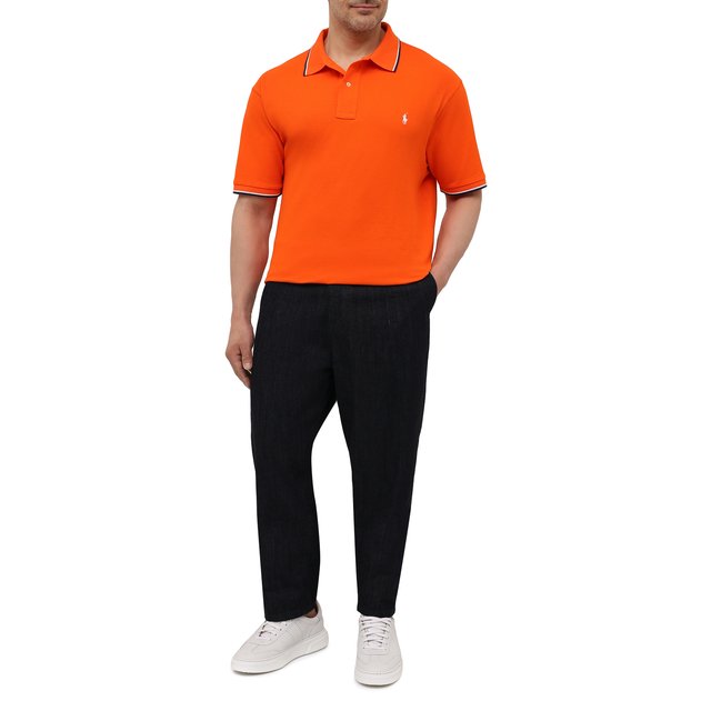 фото Хлопковое поло polo ralph lauren