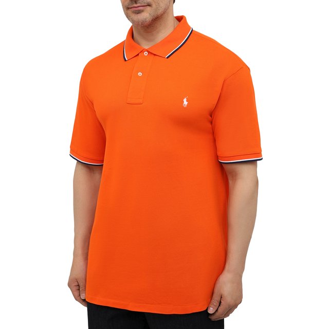 фото Хлопковое поло polo ralph lauren
