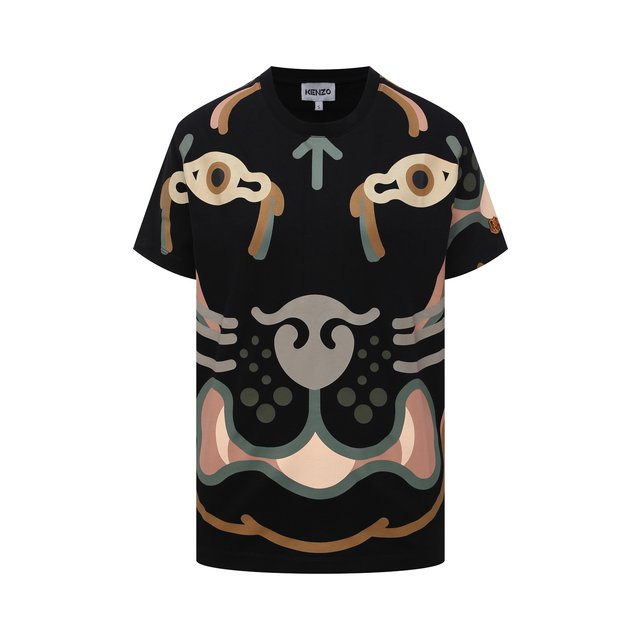 фото Хлопковая футболка kenzo x wwf kenzo