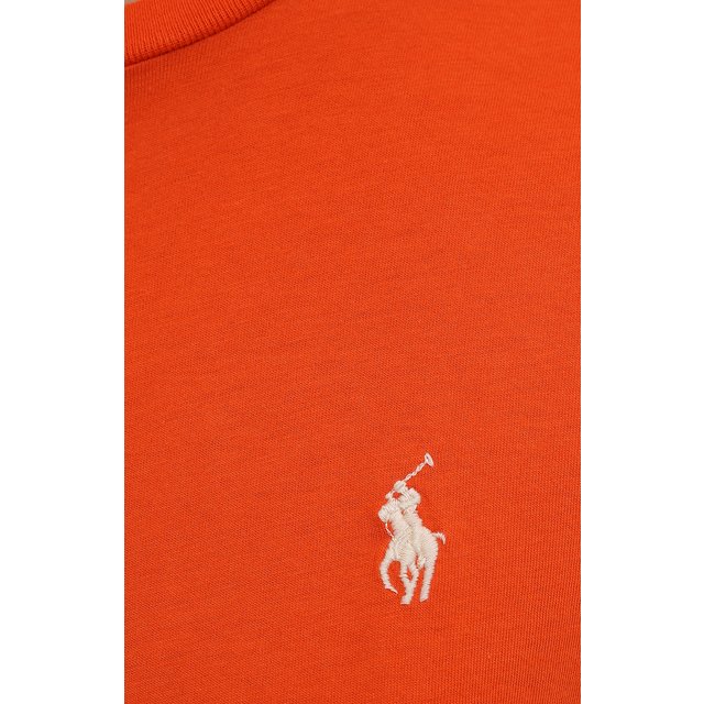 фото Хлопковая футболка polo ralph lauren