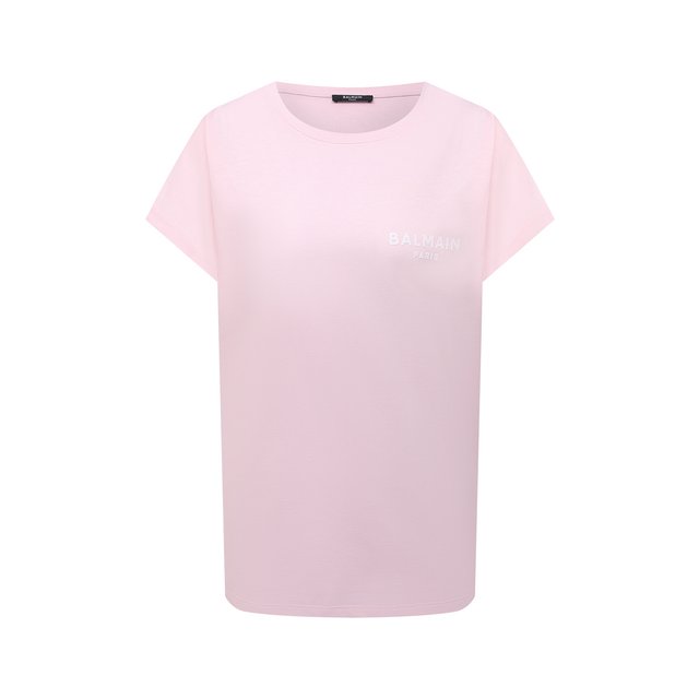 фото Хлопковая футболка balmain