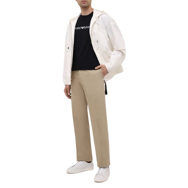 фото Хлопковая футболка emporio armani