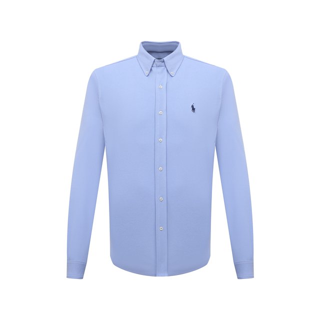 фото Хлопковая рубашка polo ralph lauren