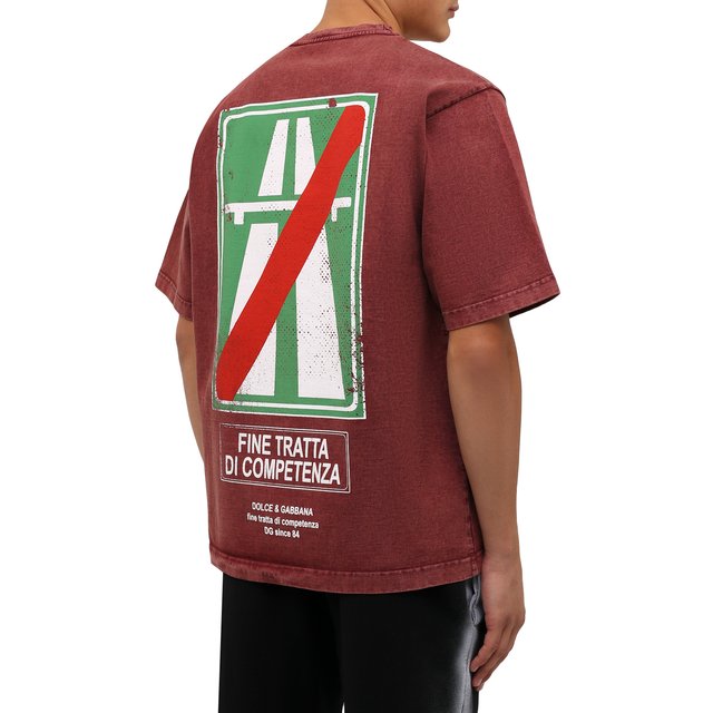 фото Хлопковая футболка dolce & gabbana