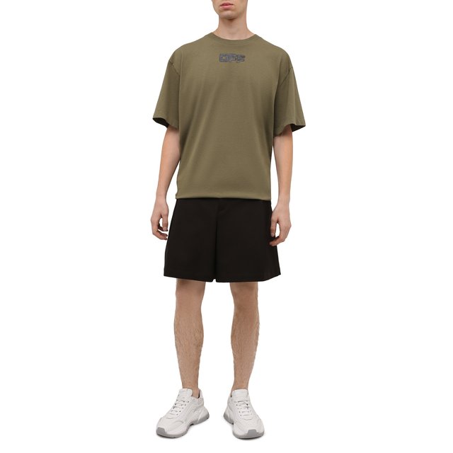 фото Хлопковая футболка off-white