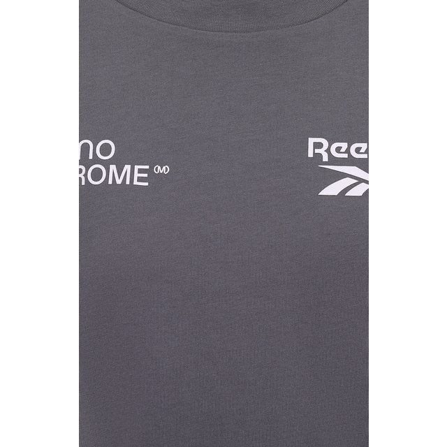 фото Хлопковая футболка reebok x monochrome