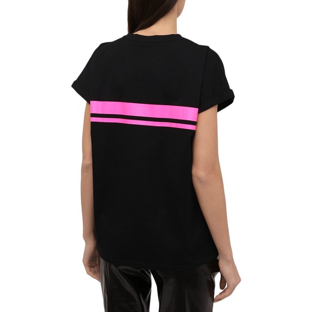 фото Хлопковая футболка balmain x rossignol balmain