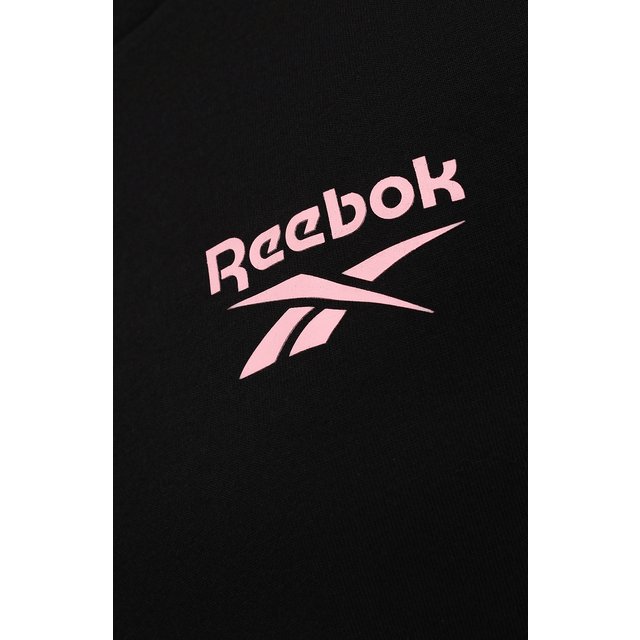 фото Хлопковая футболка reebok x monochrome