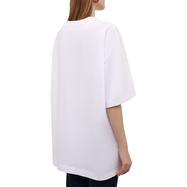 фото Хлопковая футболка reebok x monochrome