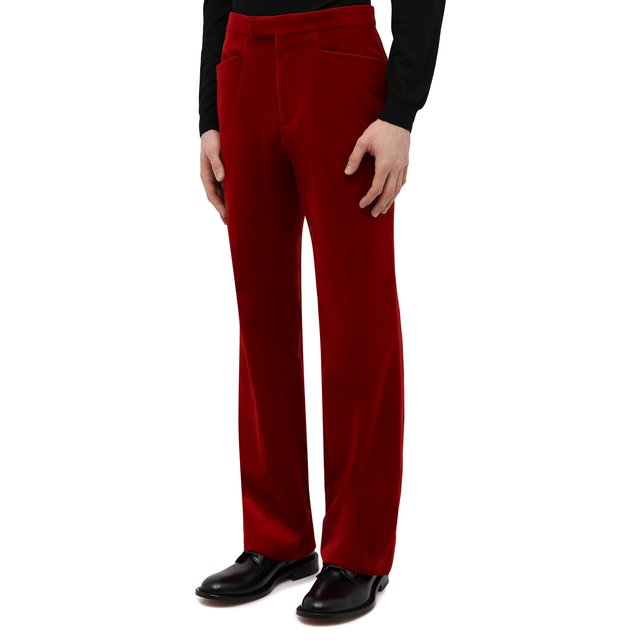 фото Хлопковые брюки gucci