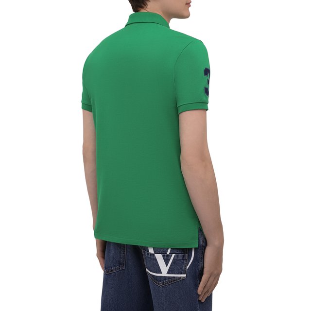 фото Хлопковое поло polo ralph lauren
