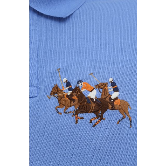 фото Хлопковое поло polo ralph lauren