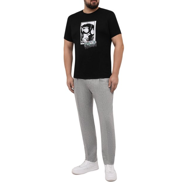 фото Хлопковая футболка emporio armani