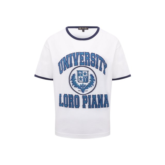 фото Хлопковая футболка loro piana