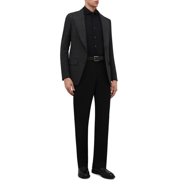 фото Хлопковая рубашка corneliani