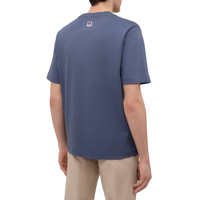 фото Хлопковая футболка boss x russell athletic boss