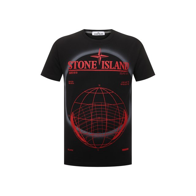 фото Хлопковая футболка stone island
