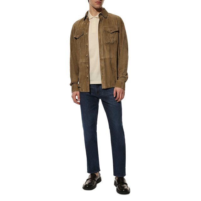 фото Хлопковое поло boss