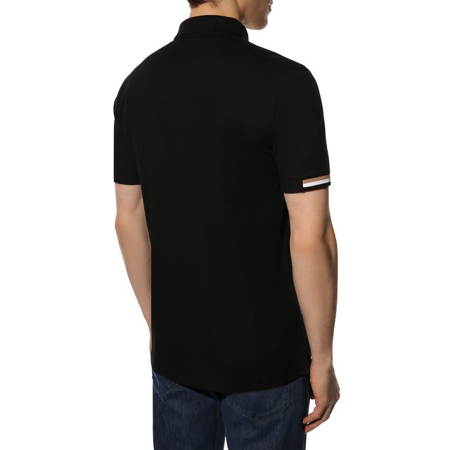 фото Хлопковое поло boss