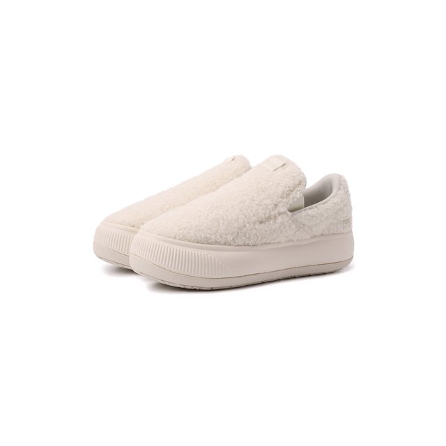 фото Текстильные слипоны suede mayu slip-on teddy puma