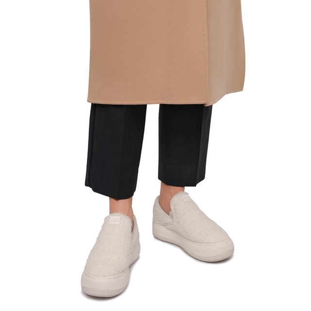 фото Текстильные слипоны suede mayu slip-on teddy puma