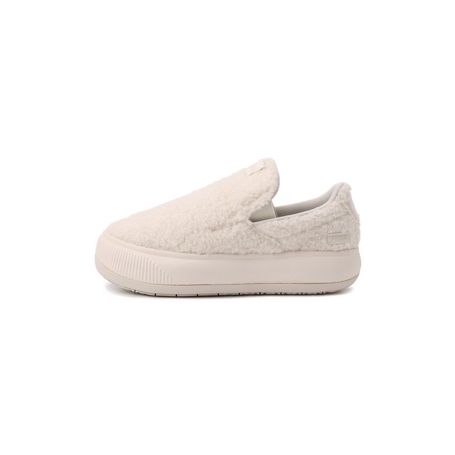 фото Текстильные слипоны suede mayu slip-on teddy puma
