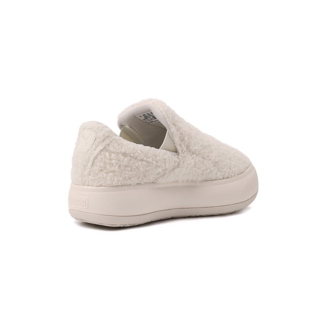 фото Текстильные слипоны suede mayu slip-on teddy puma