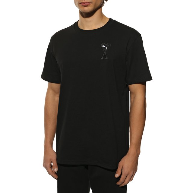 фото Хлопковая футболка puma x ami puma