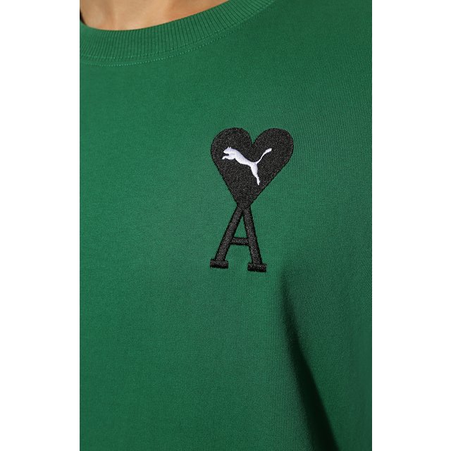 фото Хлопковая футболка puma x ami puma