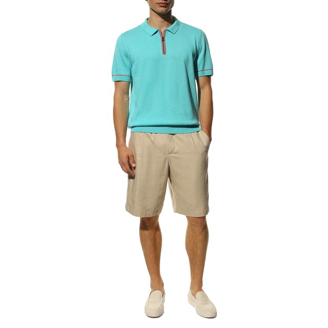 фото Хлопковое поло boss