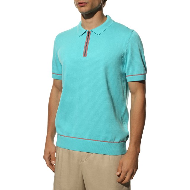 фото Хлопковое поло boss