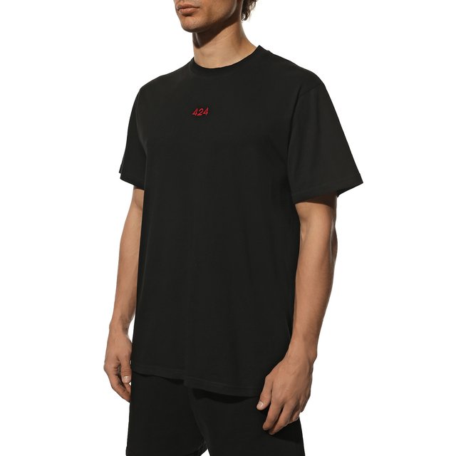 фото Хлопковая футболка 424