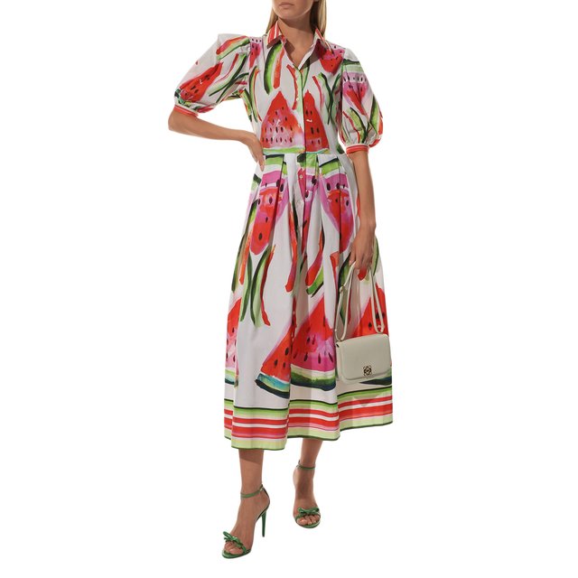 фото Хлопковое платье sara roka