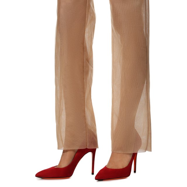 фото Замшевые туфли santoni