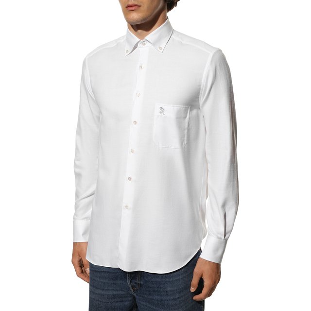 фото Хлопковая рубашка stefano ricci