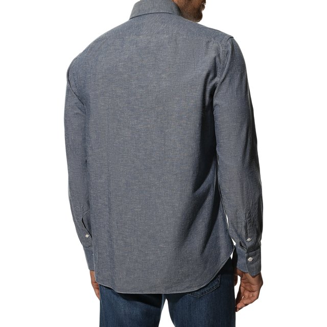 фото Хлопковая рубашка alessandro gherardi