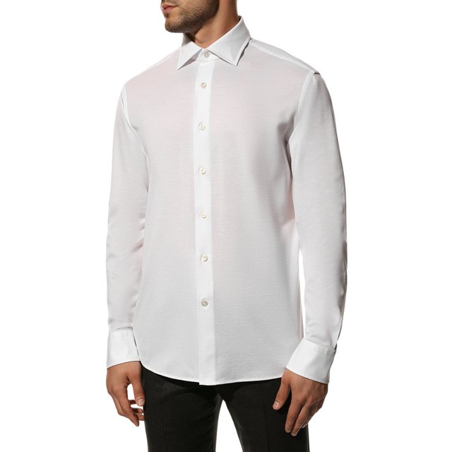 фото Хлопковая рубашка alessandro gherardi