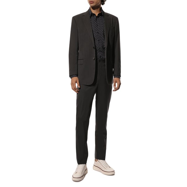 фото Хлопковая рубашка giorgio armani