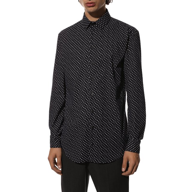 фото Хлопковая рубашка giorgio armani