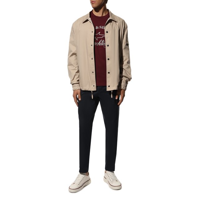 фото Хлопковые брюки boss