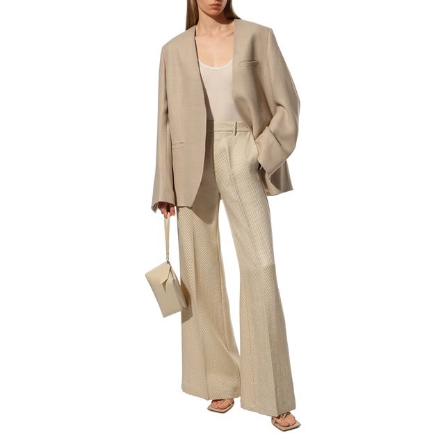 фото Брюки из шерсти и вискозы forte_forte